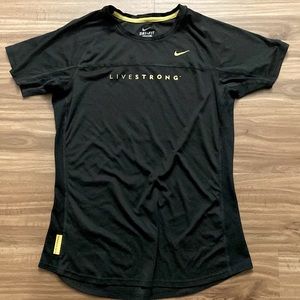 Women’s medium Nike Livestrong Dri-fit tshirt